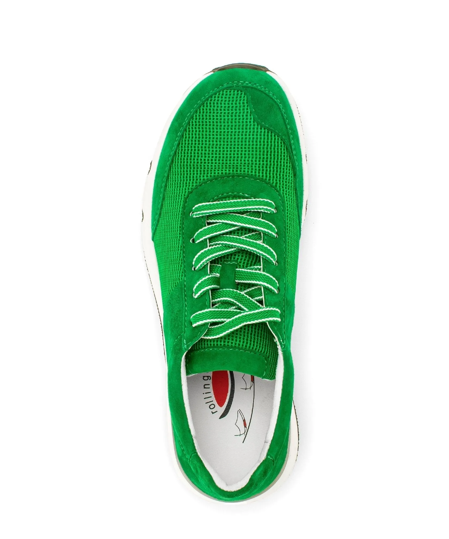 '46.897.34' women's walking rolling sneaker - Green