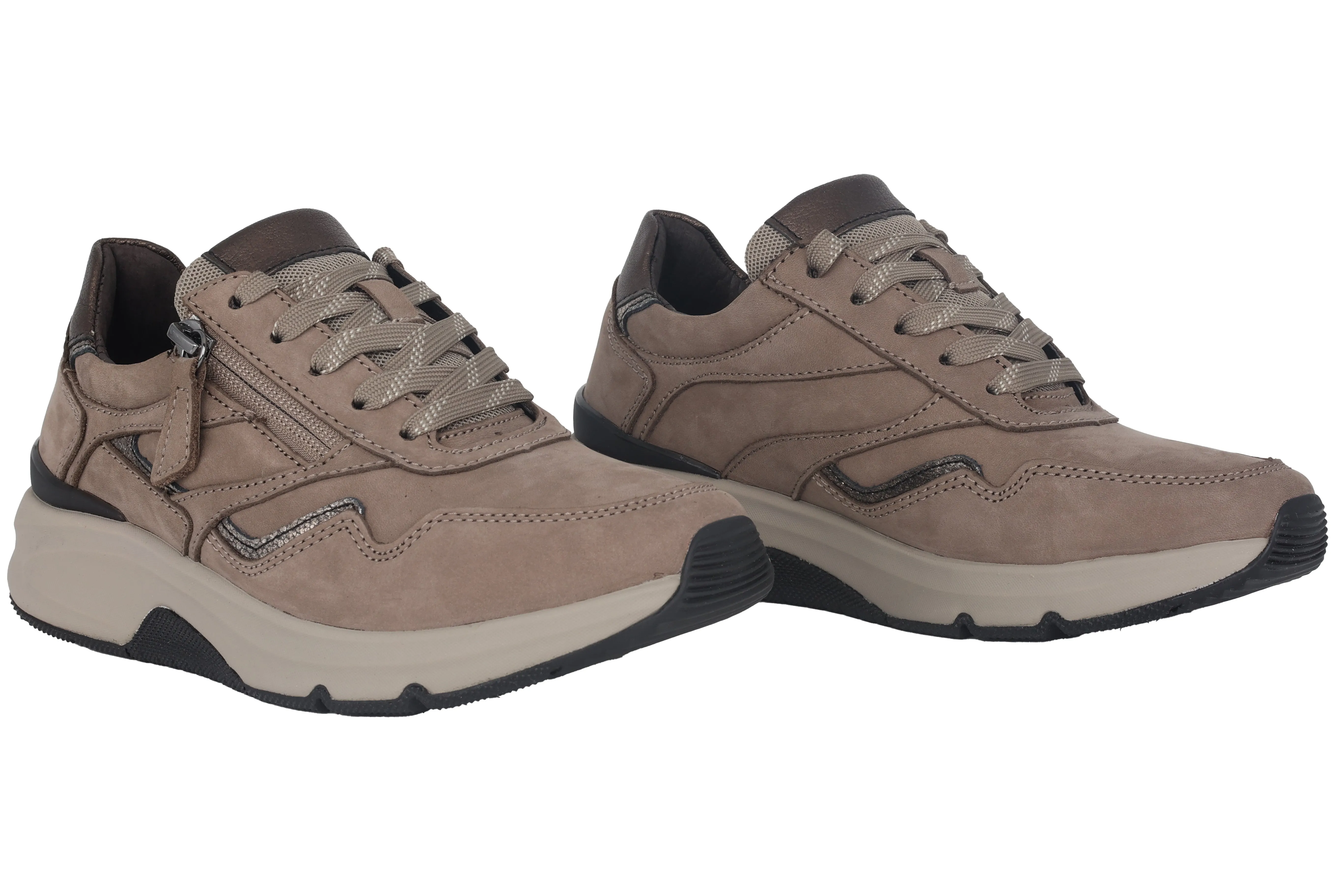 '56.896.42' women's walking rolling sneaker - beige