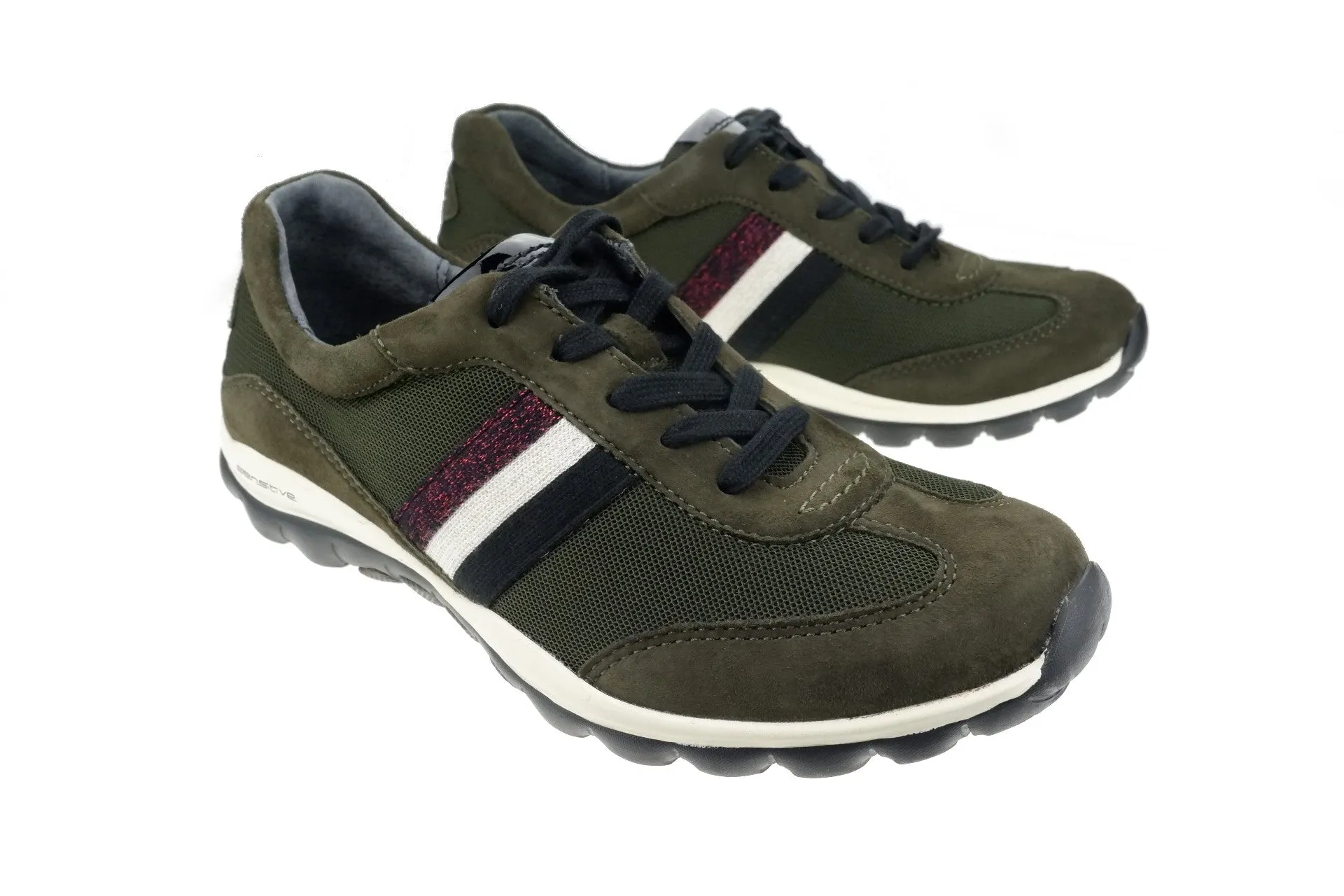 '56.966.35' women's walking rolling sneaker - Green