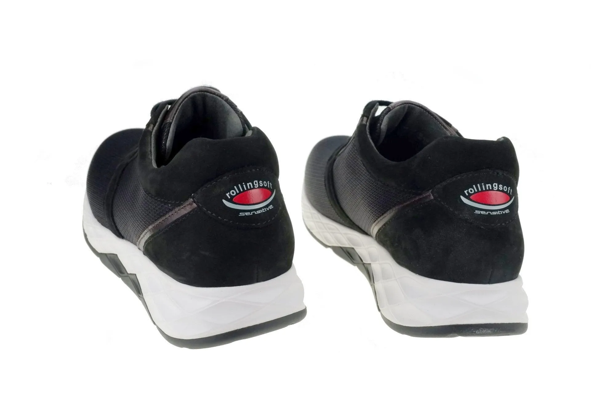 '56.995.68' women's walking rolling sneaker - Black
