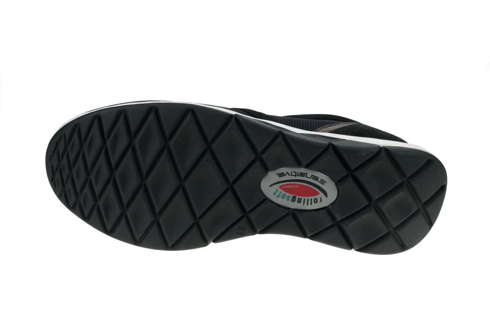 '56.995.68' women's walking rolling sneaker - Black