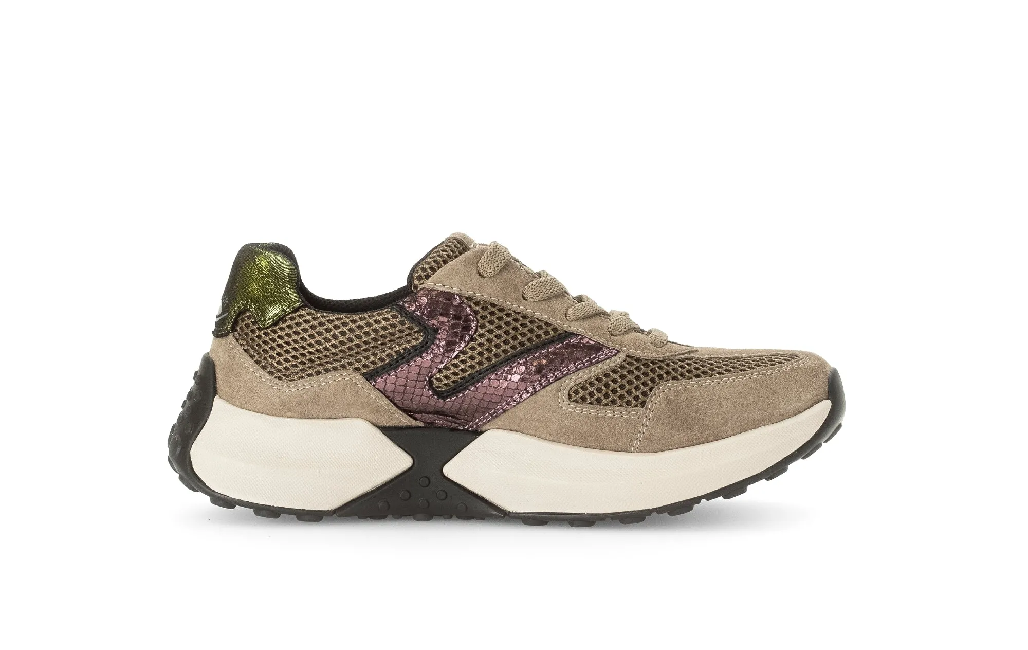 '56.996.43' women's walking rolling sneaker - beige