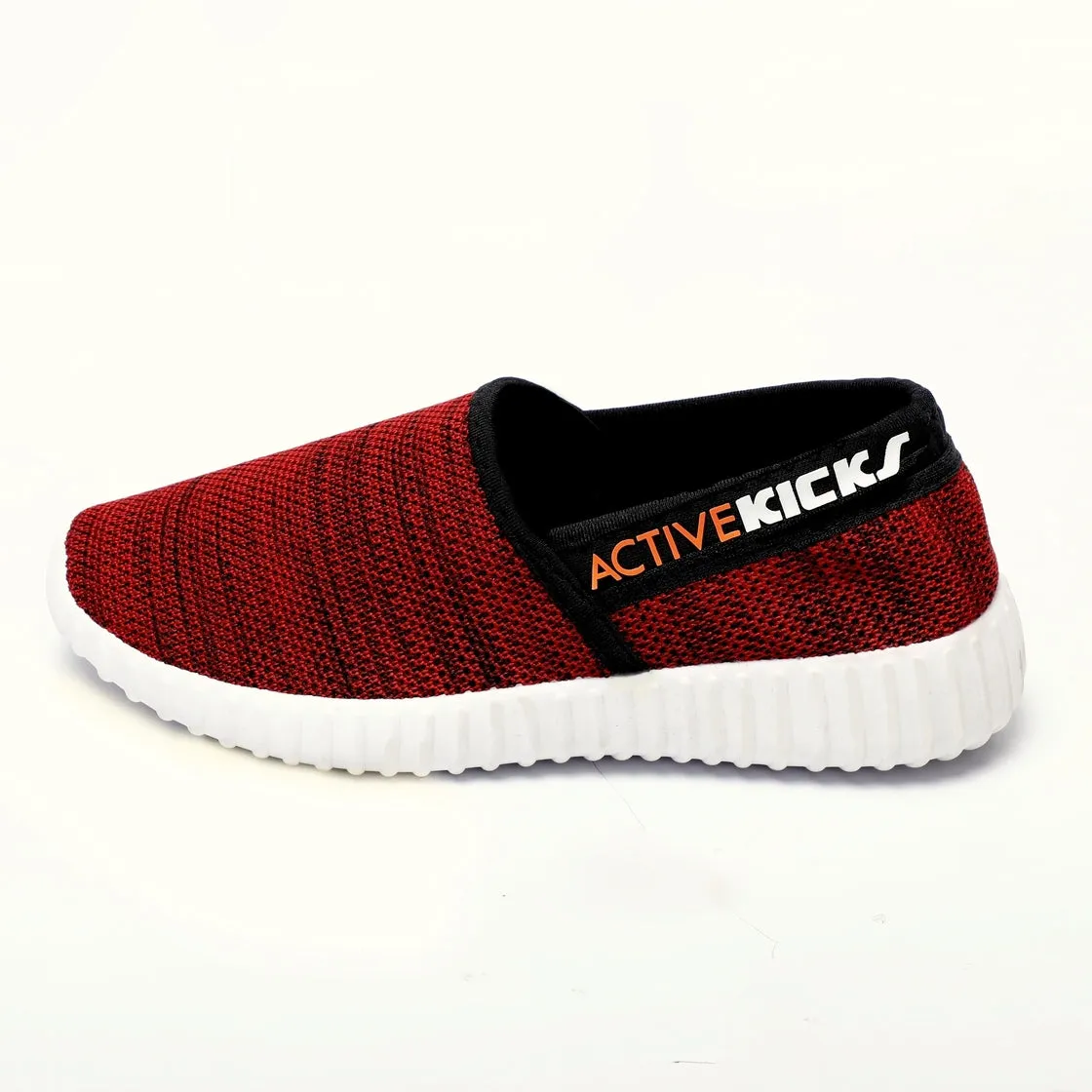 ACTIVEKICKS® Walking Sneakers - Moscow Red