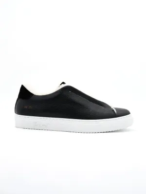 Beni Slip In Black and Lambskin Lined