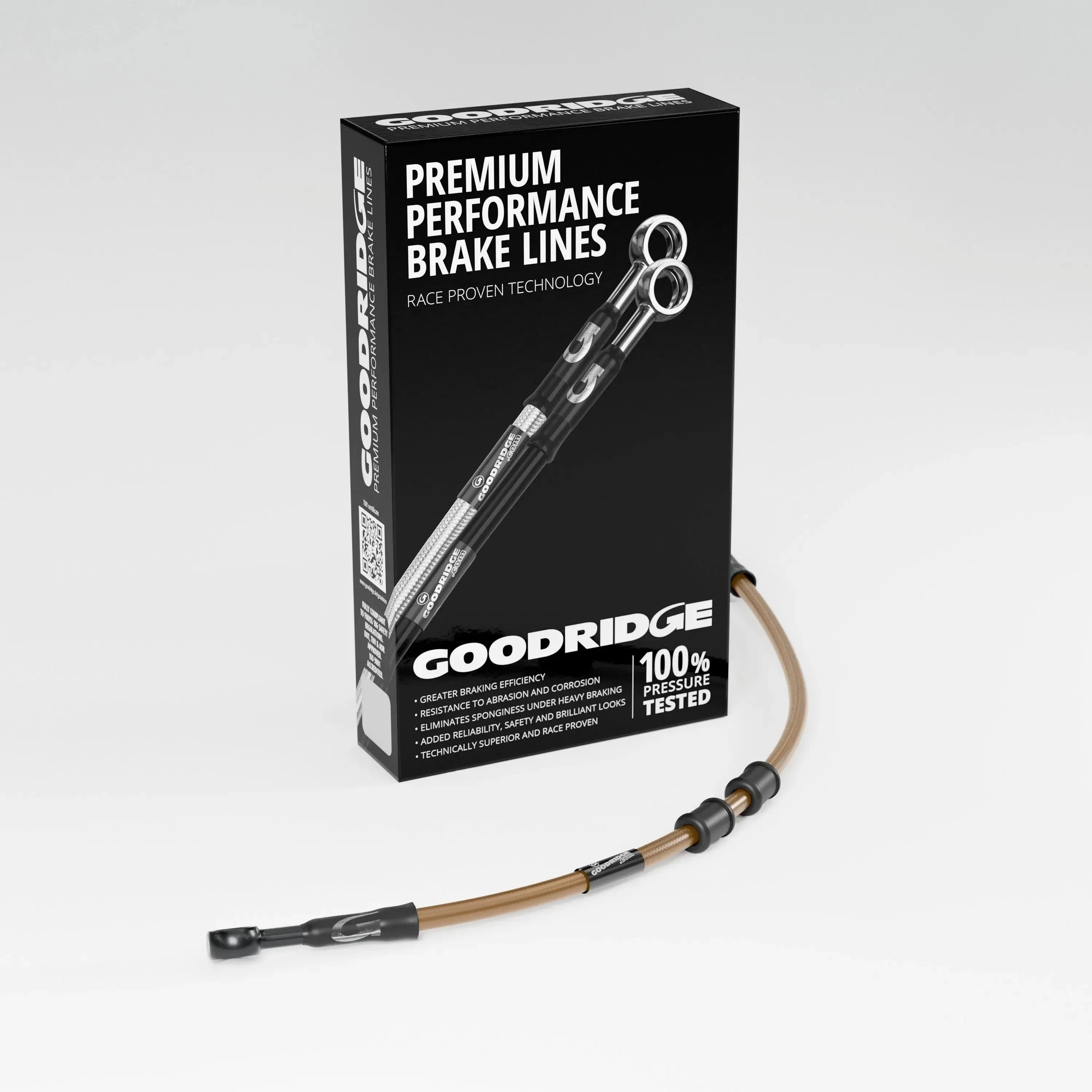 BRAKE HOSE KIT FOR YAMAHA XV535 (HIGH BAR) 88-03