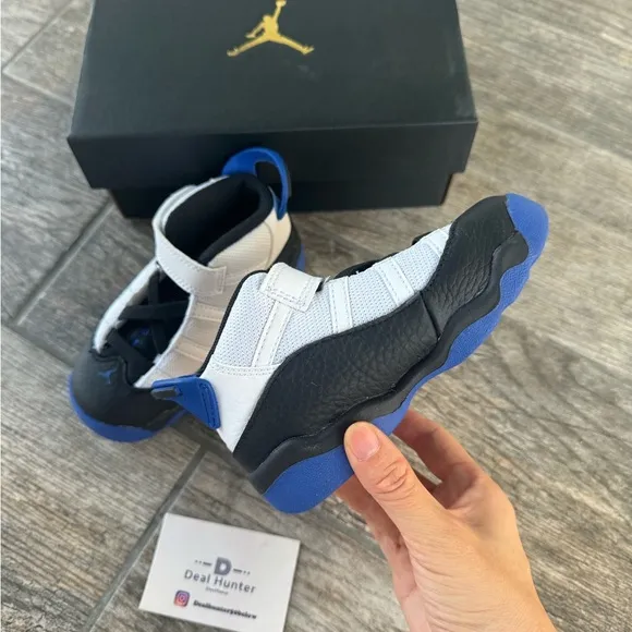 Brand New Air Jordan 6 Rings “Game Royal” Toddler’s Sneakers