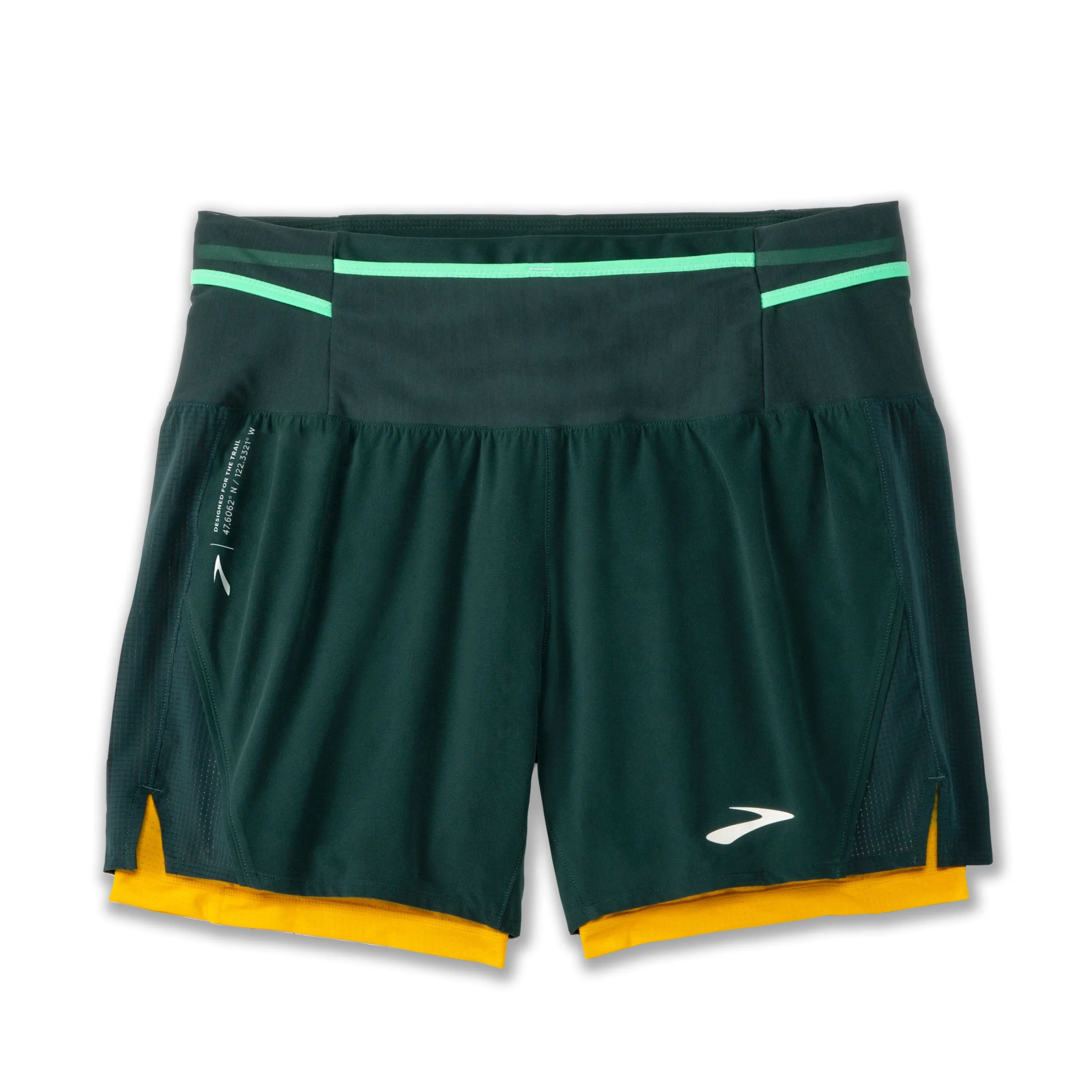 BROOKS HIGH POINT 5" 2-IN-1 SHORT 2.0 MEN