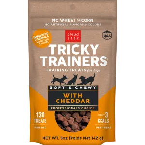 Cloud Star Tricky Trainers Soft and Chewy With Cheddar Dog Treats