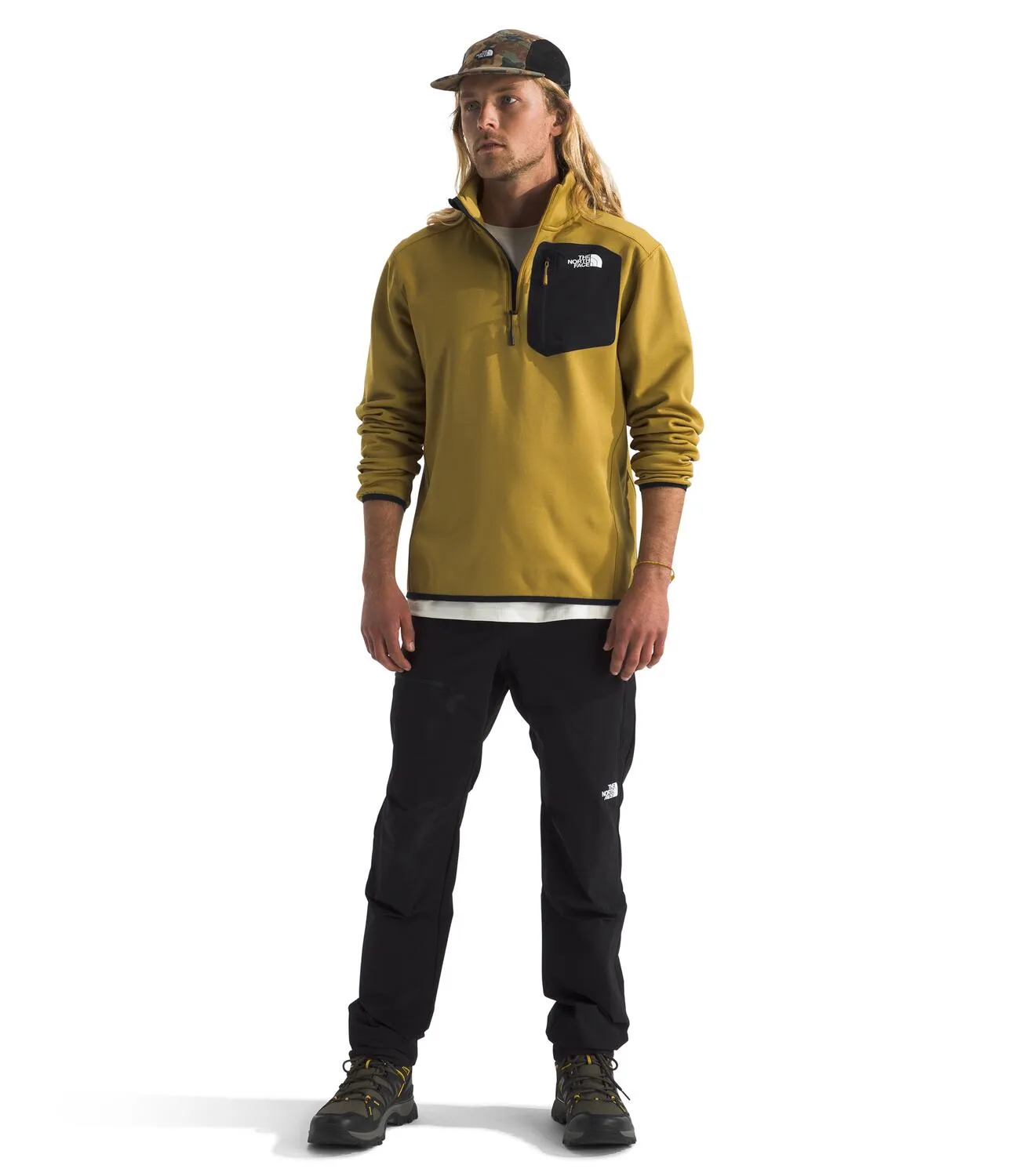 Crest 1/4-Zip Fleece Jacket (Men's) - NF0A897D