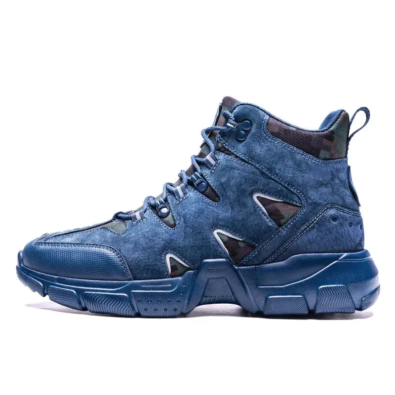 Men's High Top Hiking Boots - Trendy Work Boots