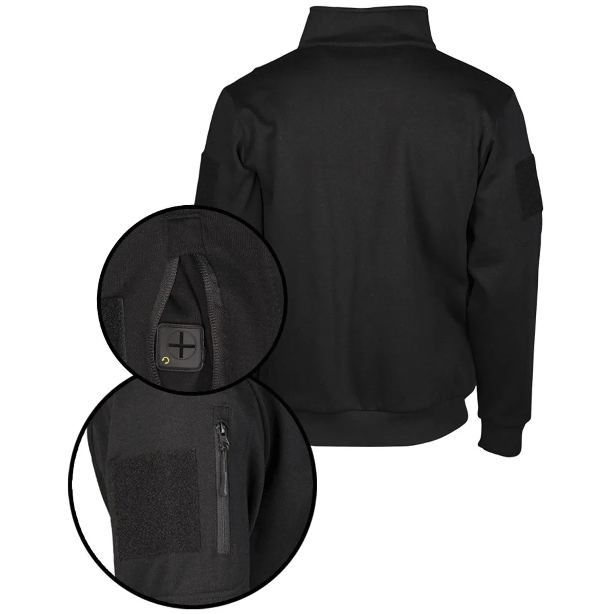 Mil-Tec Tactical Sweatshirt Black
