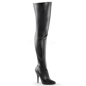 SEDUCE-3010  Black Faux Leather