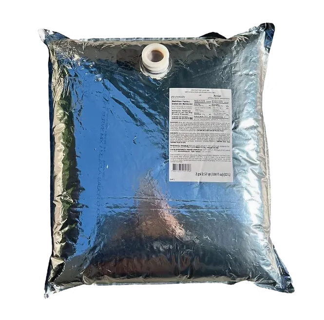 Shelf-Stable Premium Vanilla Liquid Soft Serve Ice Cream Mix - 10L Bag - UHT - Southtasty Exclusive Canadian Distributor