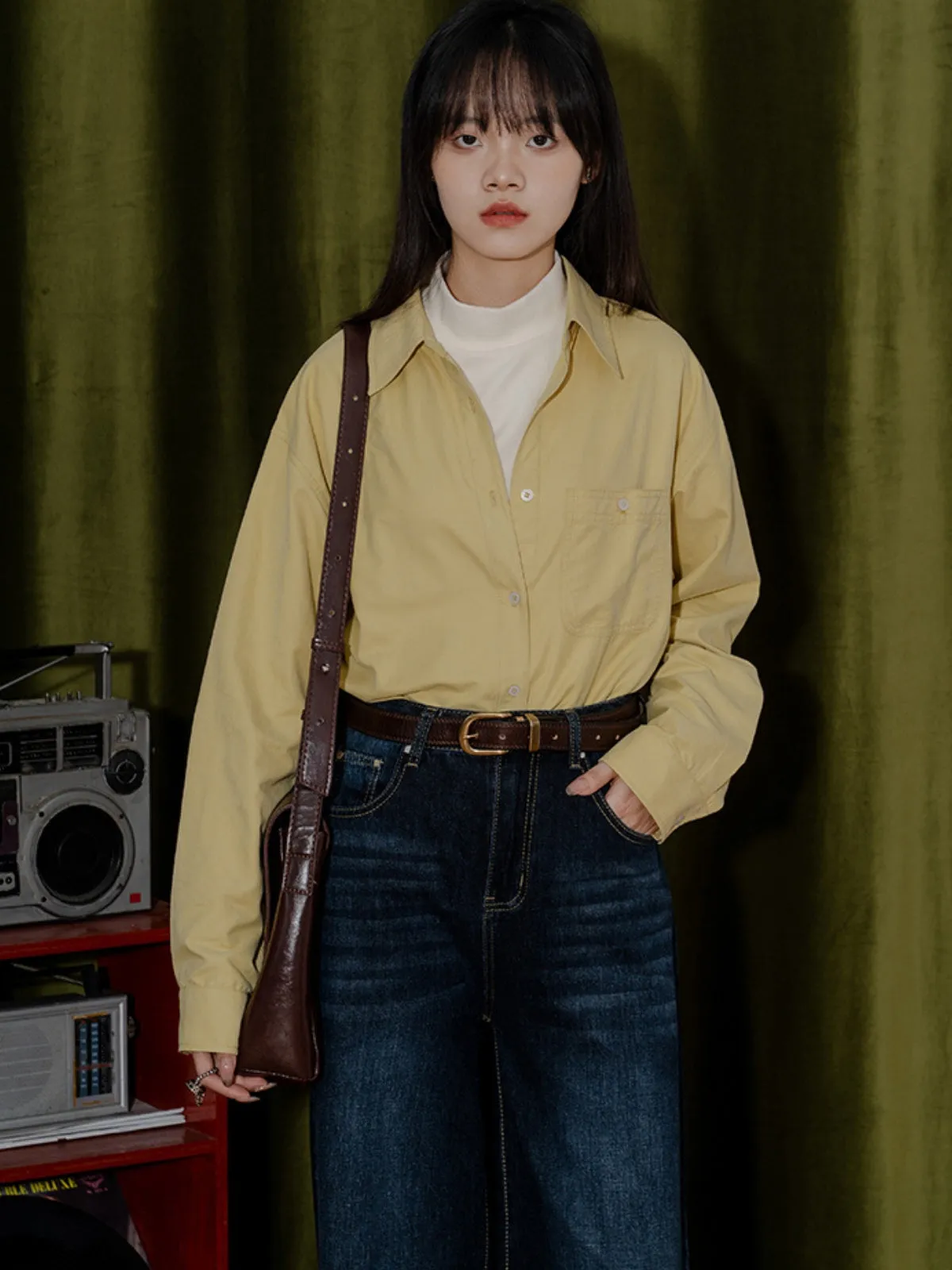 Soft Japanese Casual Shirt