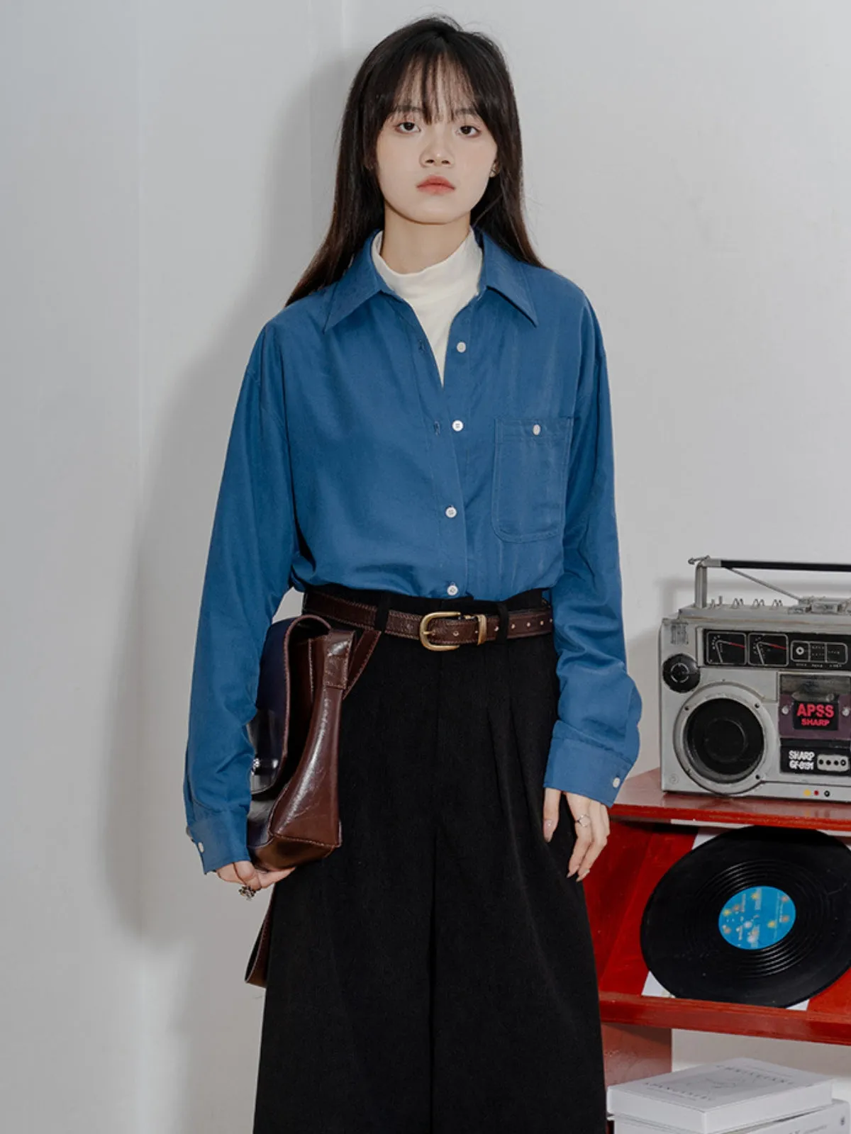 Soft Japanese Casual Shirt