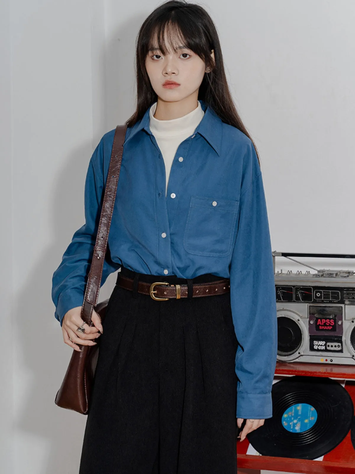 Soft Japanese Casual Shirt