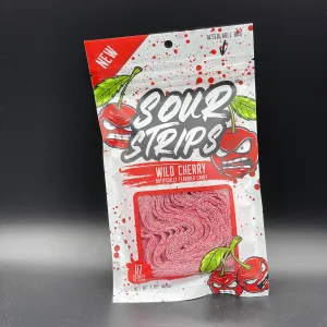 Sour Strips - Wild Cherry Flavour 96g (USA)
