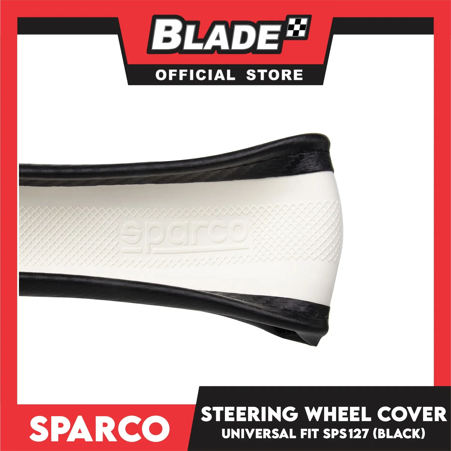 Sparco Corsa Steering Wheel Cover SPS127 (Black)