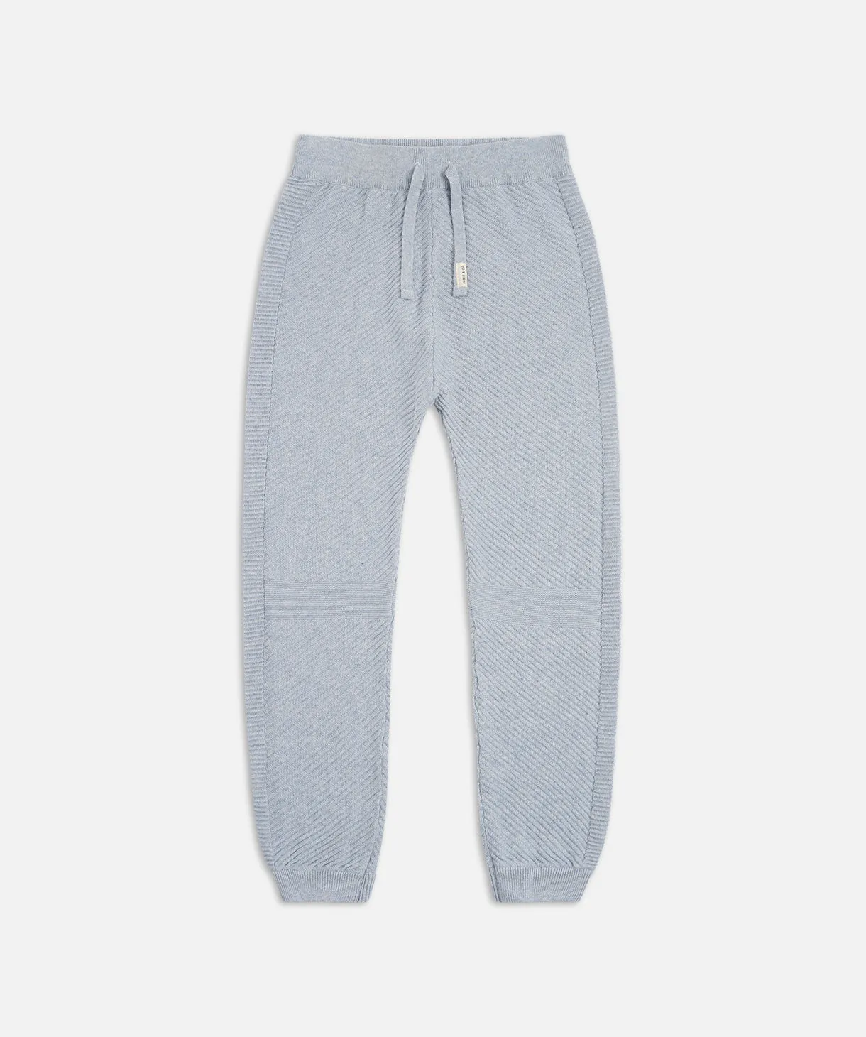 The Northridge Knitted Trackie - Light Blue