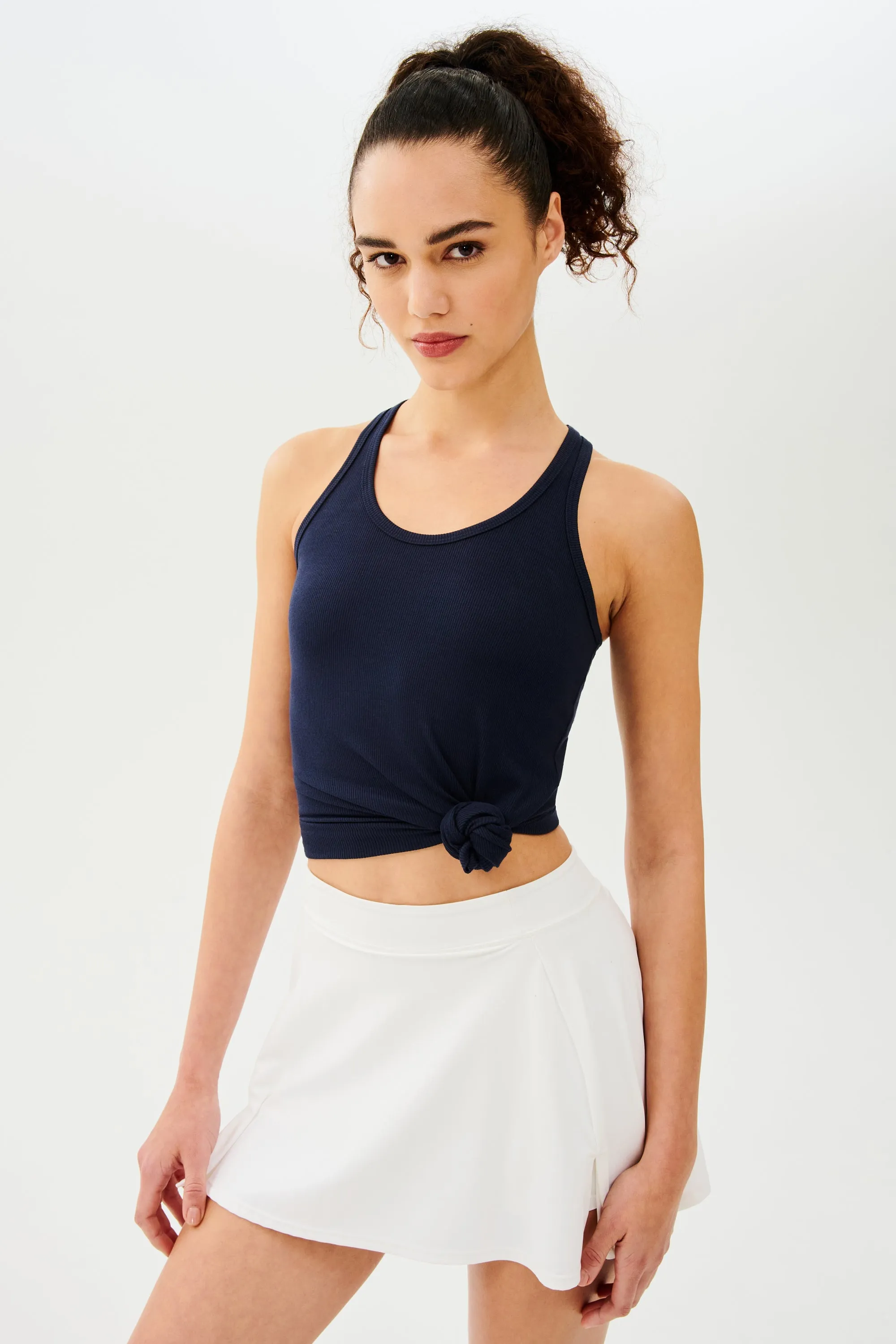 Venus High Waist Rigor Skort - White