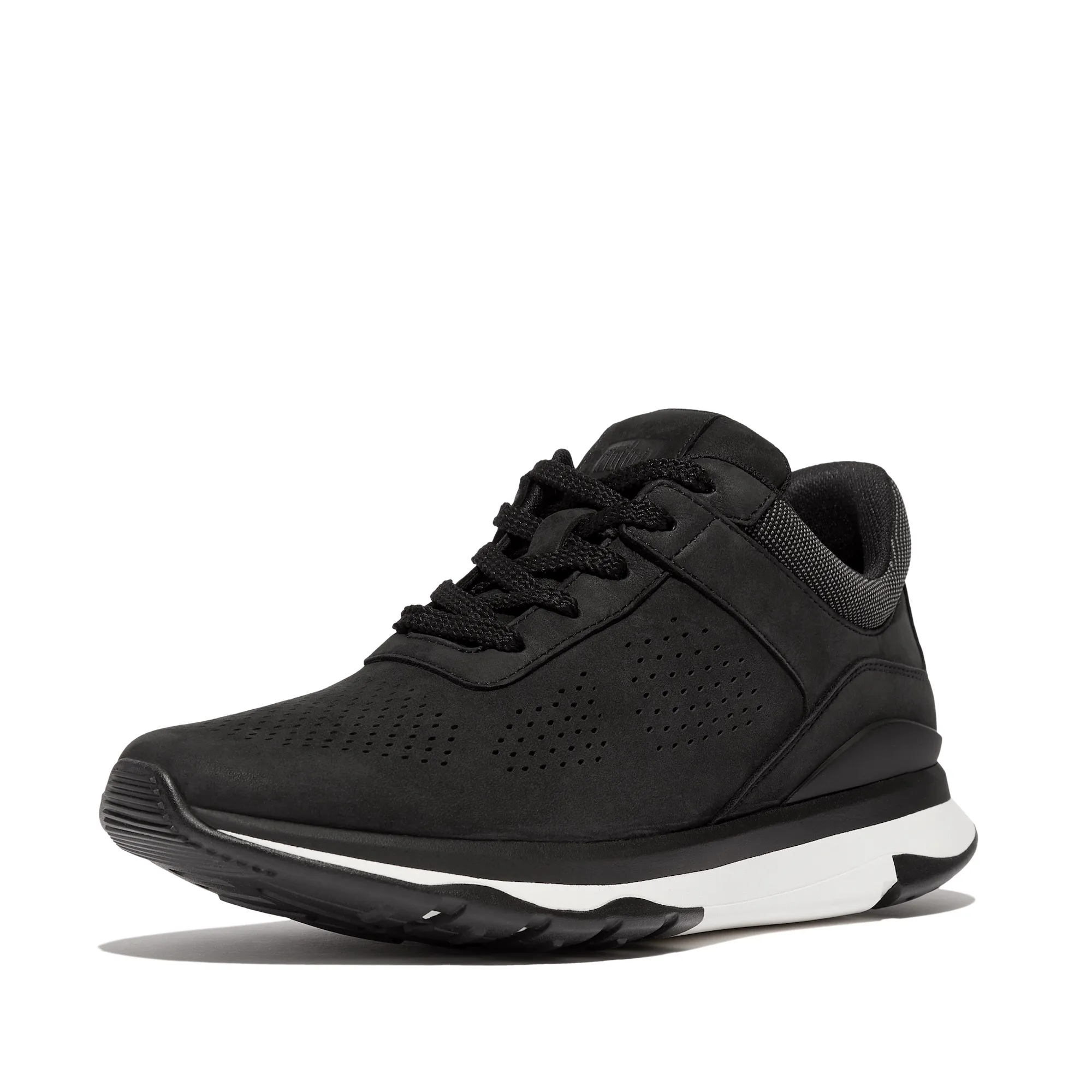 Vitamin FFX Perf Nubuck Sports Sneakers in Black