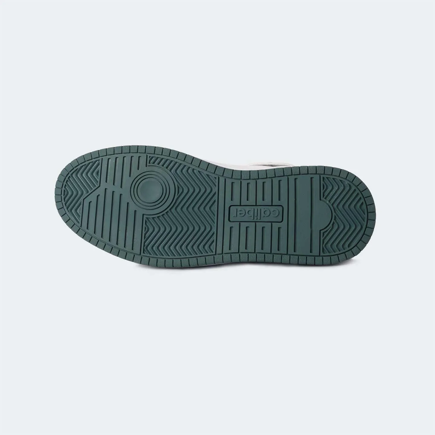 White/Green Casual Sneakers for Men (LEWIS 692G)