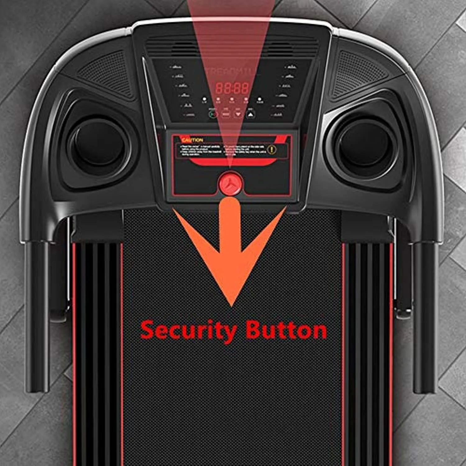 Zzfni Treadmill Ultra-Quiet Home Treadmill Models, Small Single-Function Electric Treadmill, Indoor Fitness Foldable Treadmill